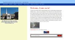 Desktop Screenshot of fayettevillebaptist.org